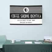 koffiebonenwinkelbanner spandoek (Beurs)