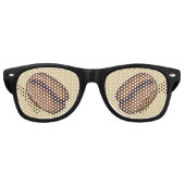 Koffiebonpictogram Retro Zonnebril (Voorkant)
