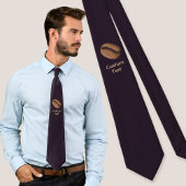 Koffiebonpictogram Stropdas