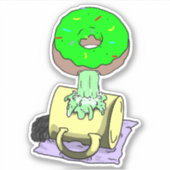 Koffiebont Sticker (Voorkant)