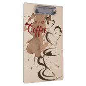 Koffieboom, eerste koffie klembord (Rechts)