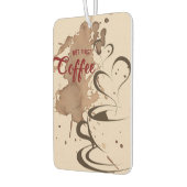 Koffieboom, eerste koffie luchtverfrisser (Links)