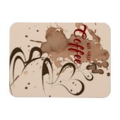 Koffieboom, eerste koffie magneet (Horizontaal)