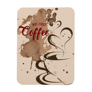 Koffieboom, eerste koffie magneet