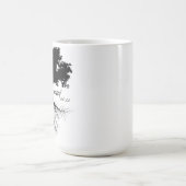 Koffieboom (mok met wortels) koffiemok (Center)