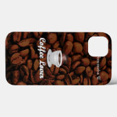 Koffieboom, White Cup/bruinbonen Case-Mate iPhone Case (Achterkant (horizontaal))