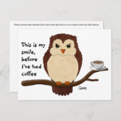 Koffieboomkorren - Briefkaart (Voorkant / Achterkant)