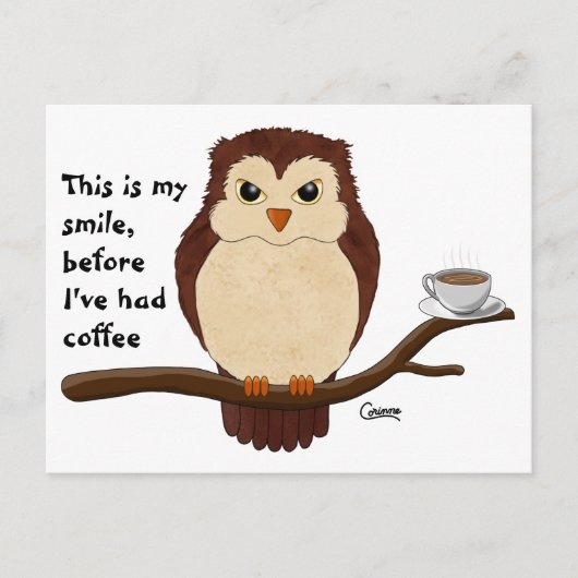 Koffieboomkorren - Briefkaart (Voorkant)