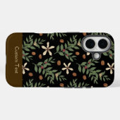 Koffieboompatroon Case-Mate iPhone Case (Achterkant (horizontaal))