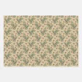 Koffieboompatroon Inpakpapier Vel (Voorkant 3)