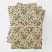 Koffieboompatroon Inpakpapier Vel (In situ)