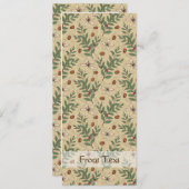 Koffieboompatroon Kaart (Voorkant / Achterkant)