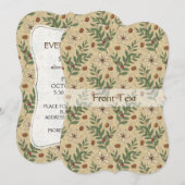 Koffieboompatroon Kaart (Voorkant / Achterkant)