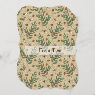 Koffieboompatroon Kaart