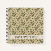 Koffieboompatroon Notitieboek (Voorkant)