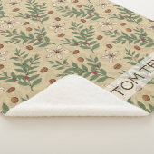 Koffieboompatroon Sherpa Deken (3/4)