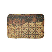 Koffieboon aardachtig boho rustiek badmat (Voorkant)