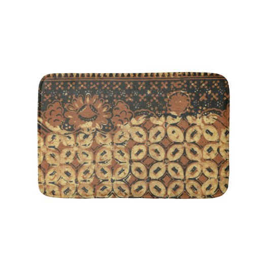 Koffieboon aardachtig boho rustiek badmat (Voorkant)