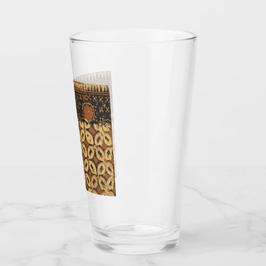 Koffieboon aardachtig boho rustiek glas (Links)