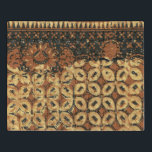 Koffieboon aardachtig boho rustiek puzzel<br><div class="desc">Earthy Batik Art - Dit afbeelding is gebaseerd op een aardse mooie boho koffieboon grafische geometrische design print,  een robuuste rustieke kunst print.</div>