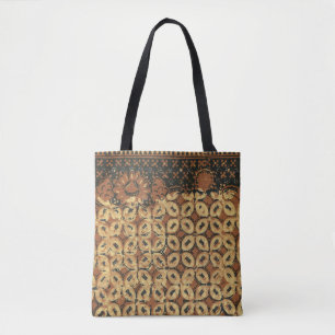 Koffieboon aardachtig boho rustiek tote bag