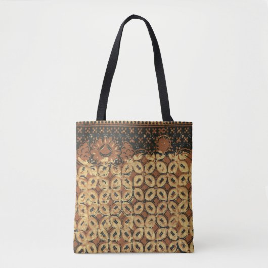 Koffieboon aardachtig boho rustiek tote bag (Voorkant)