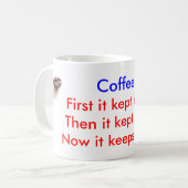 koffieboon, Alert Awake Alive Koffiemok (Voorkant links)