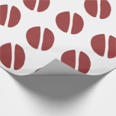 Koffieboon. Cadeaupapier (Hoek)