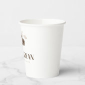 Koffieboon  drank papieren bekers (Links)