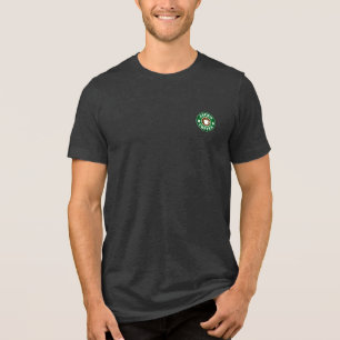 Koffieboon en kopje bedrijfslogo barista t-shirts