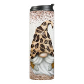 Koffieboon Gnome Grappige Thermische Tumbler Thermosbeker (Gedraaid links)