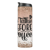 Koffieboon Gnome Thermische Tumbler Thermosbeker (Geroteerd rechts)