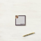 Koffieboon Icoon Post-it® Notes (Op bureau)