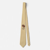 Koffieboon Icoon Stropdas (Voorkant)
