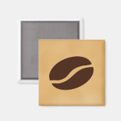 Koffieboon Magneet (Voorkant / Achterkant)