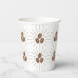 Koffieboon Party Cups Papieren Bekers