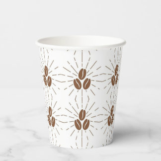 Koffieboon Party Cups Papieren Bekers