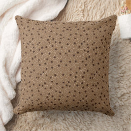 Koffieboon Polka Dots Kussen