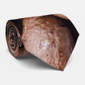 Koffieboon Stropdas (Opgerold)