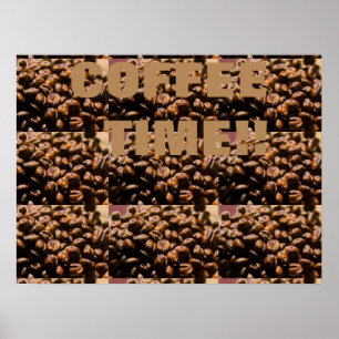 KOFFIEBOONKUNSTPOSTER POSTER