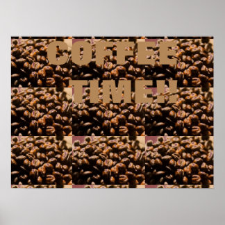 KOFFIEBOONKUNSTPOSTER POSTER