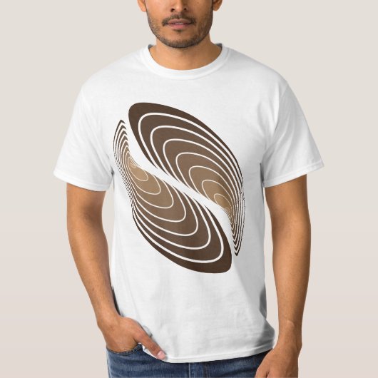 koffieboonlagen t-shirt (Voorkant)
