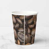 Koffieboonpatroon papieren bekers (Rechts)