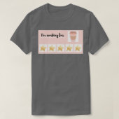 Koffiebord T-shirt (Design voorkant)