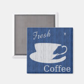 Koffiebord, verzegeld magneet (Voorkant / Achterkant)