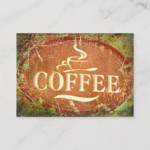 Koffiebord Visitekaartje