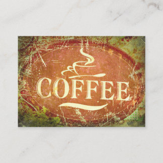 Koffiebord Visitekaartje