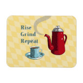 Koffiebord voor Middeleeeuw Magneet (Horizontaal)