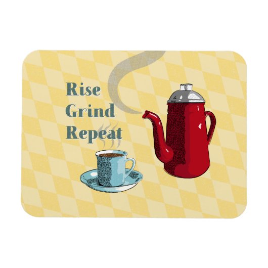 Koffiebord voor Middeleeeuw Magneet (Horizontaal)