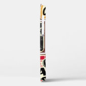 Koffieborden en labels collectie. Retro en vint Case-Mate iPhone Case (Achterkant / Links)